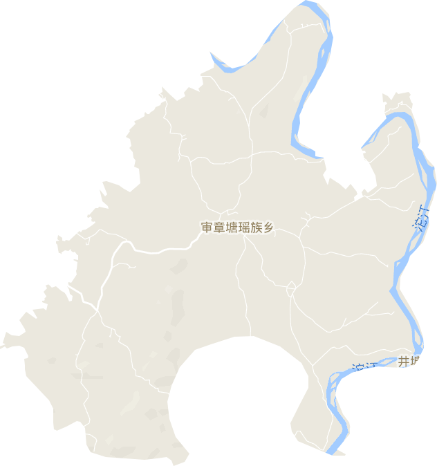 审章塘瑶族乡电子地图