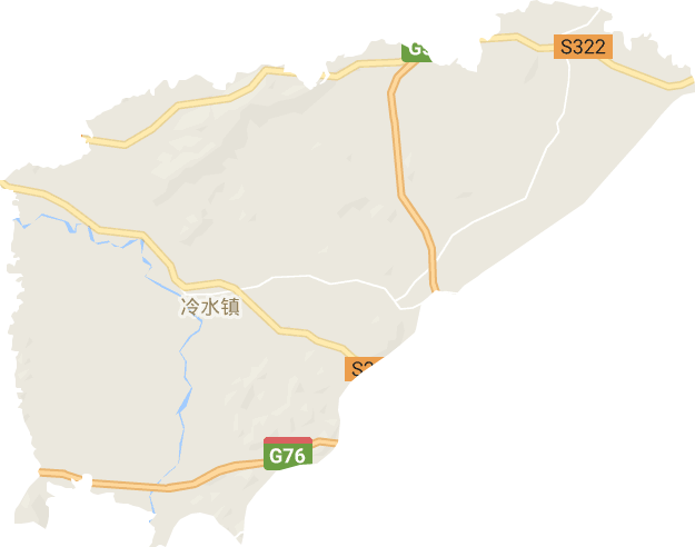 冷水镇电子地图
