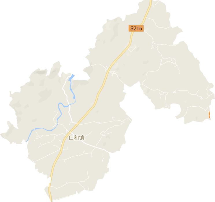 仁和镇电子地图