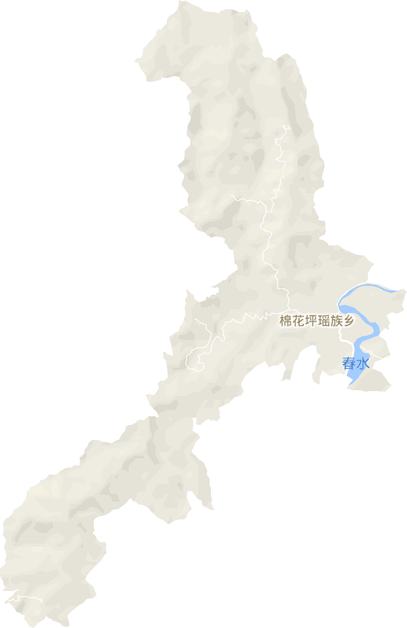 棉花坪瑶族乡电子地图