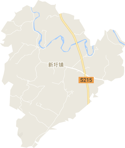 新圩镇电子地图