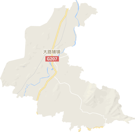 大路铺镇电子地图