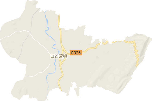 白芒营镇电子地图