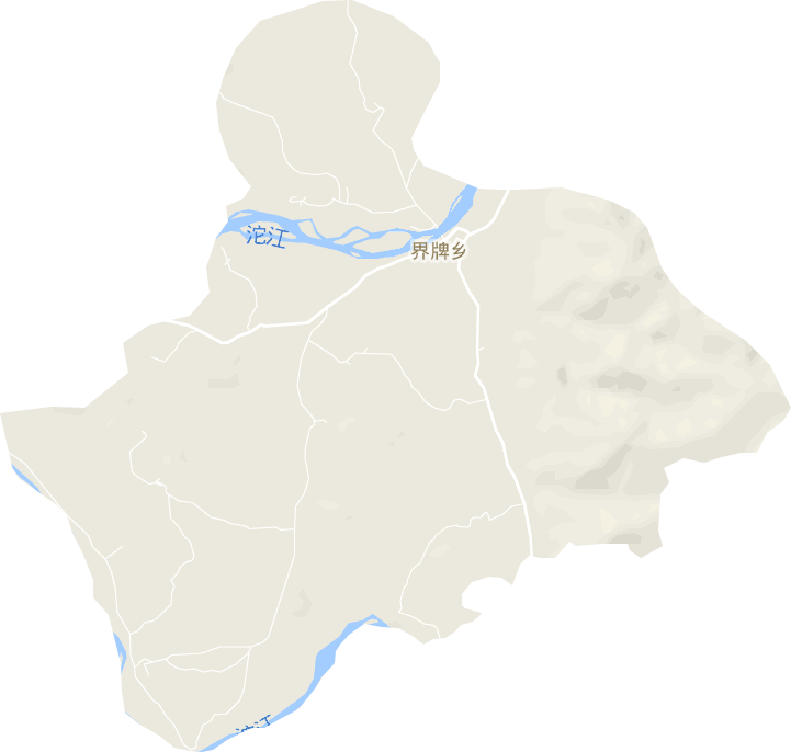 界牌乡电子地图