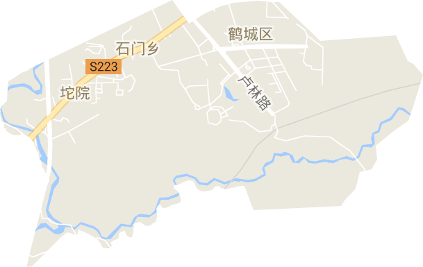 坨院街道电子地图