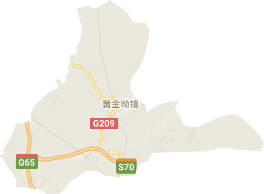 黄金坳镇电子地图