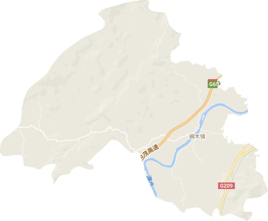桐木镇电子地图