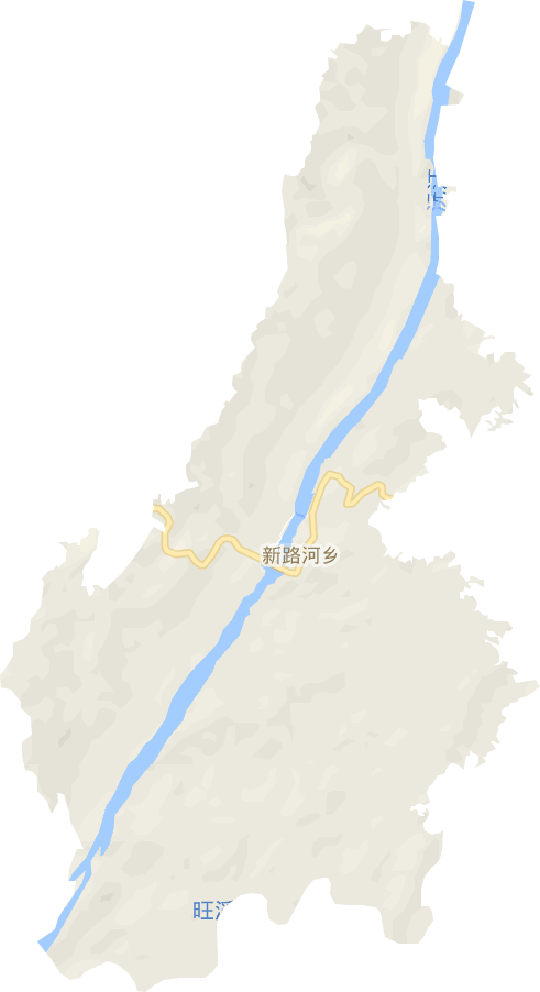 新路河镇电子地图