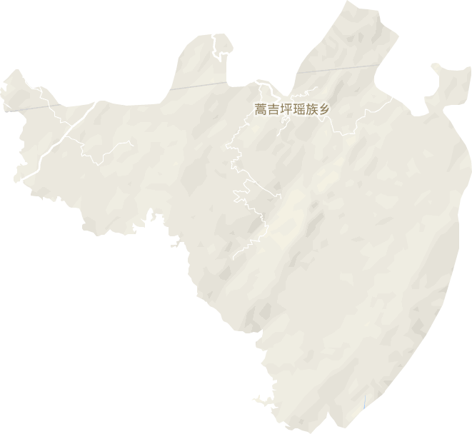 蒿吉坪瑶族乡电子地图