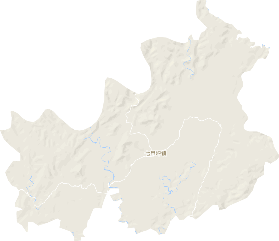 七甲坪镇电子地图