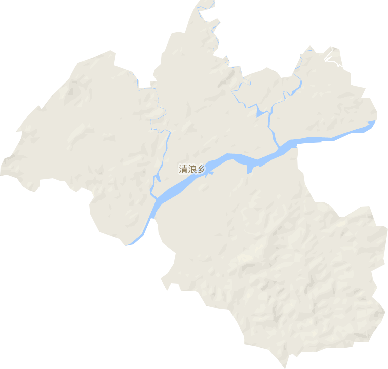 清浪乡电子地图