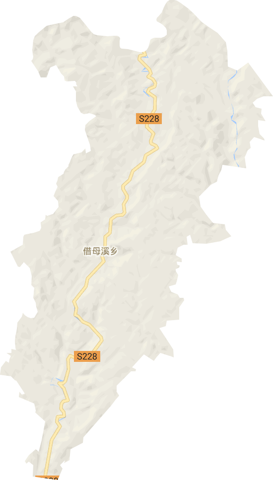 借母溪乡电子地图