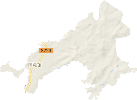 田湾镇电子地图