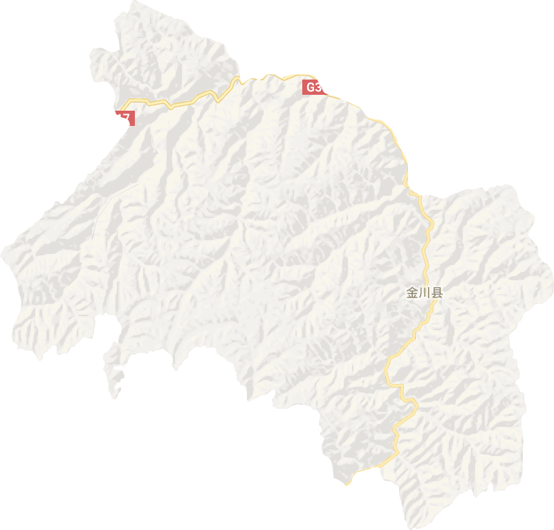 金川县电子地图