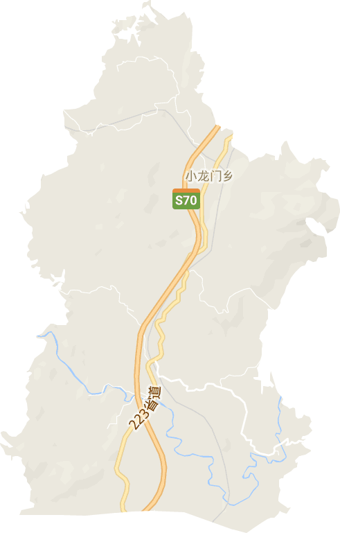小龙门乡电子地图