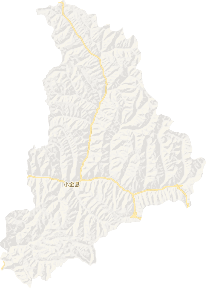 小金县电子地图