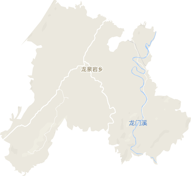 龙泉岩乡电子地图