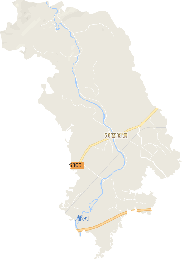 观音阁镇电子地图