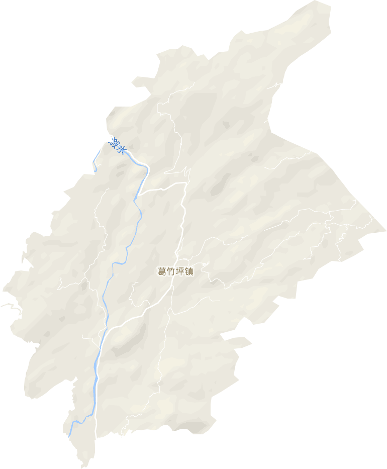 葛竹坪镇电子地图