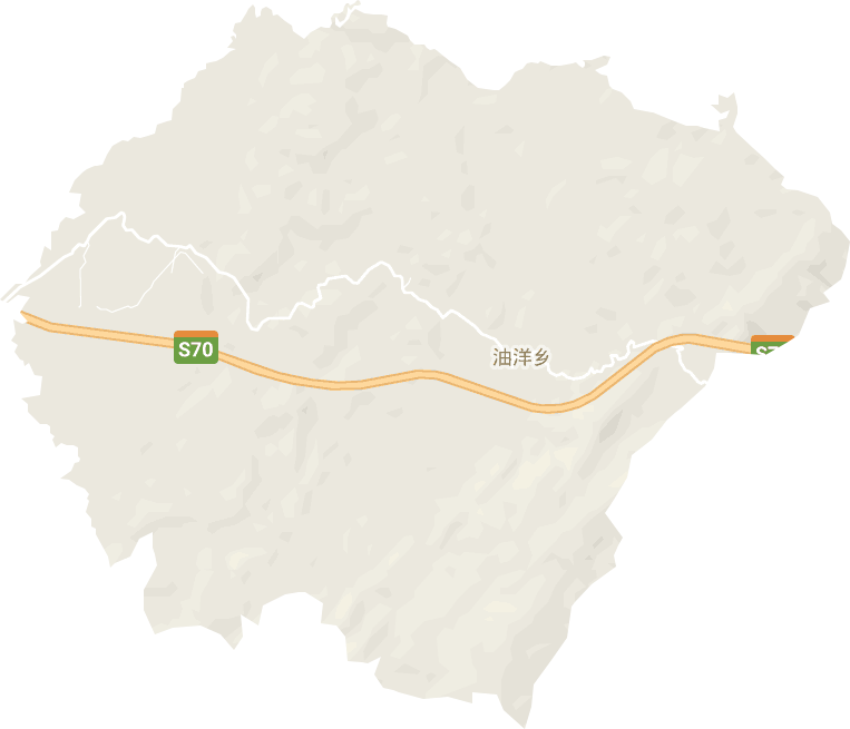 油洋乡电子地图