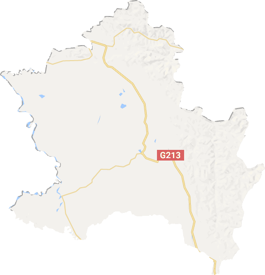 若尔盖县电子地图