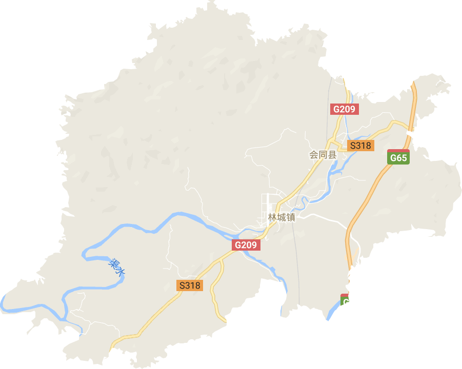 林城镇电子地图