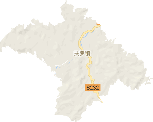 扶罗镇电子地图