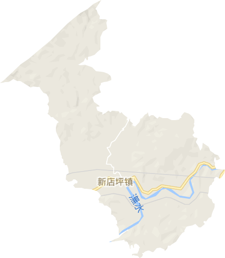 新店坪镇电子地图