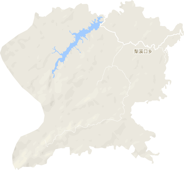梨溪口乡电子地图