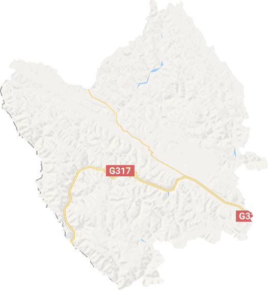 德格县电子地图