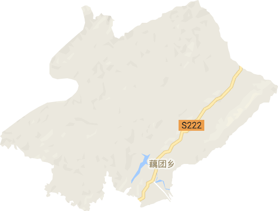 藕团乡电子地图
