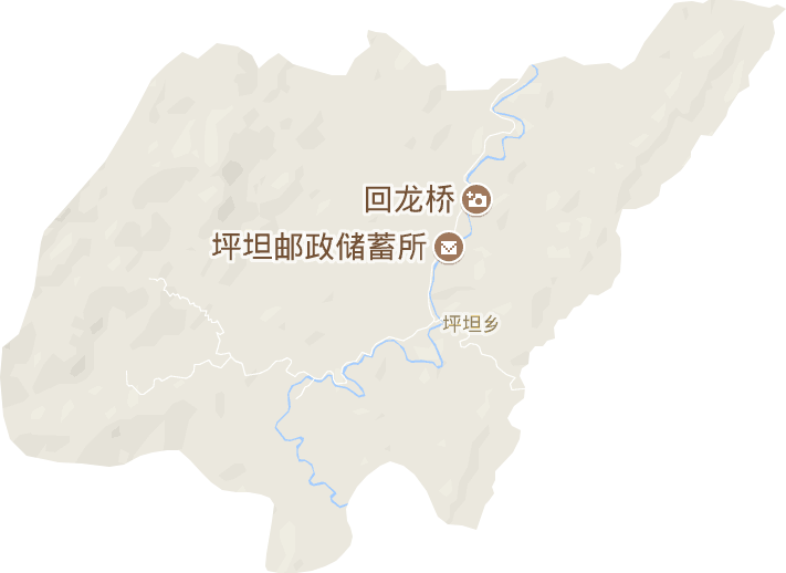 坪坦乡电子地图