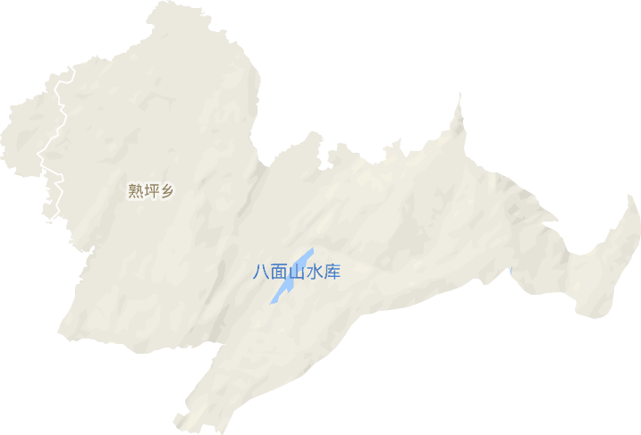 熟坪乡电子地图