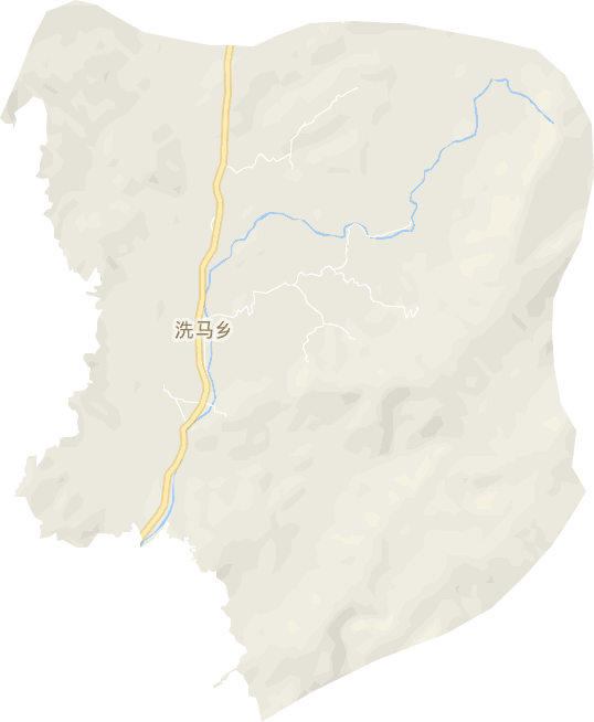 洗马乡电子地图