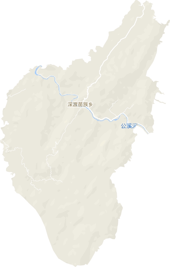 深渡苗族乡电子地图