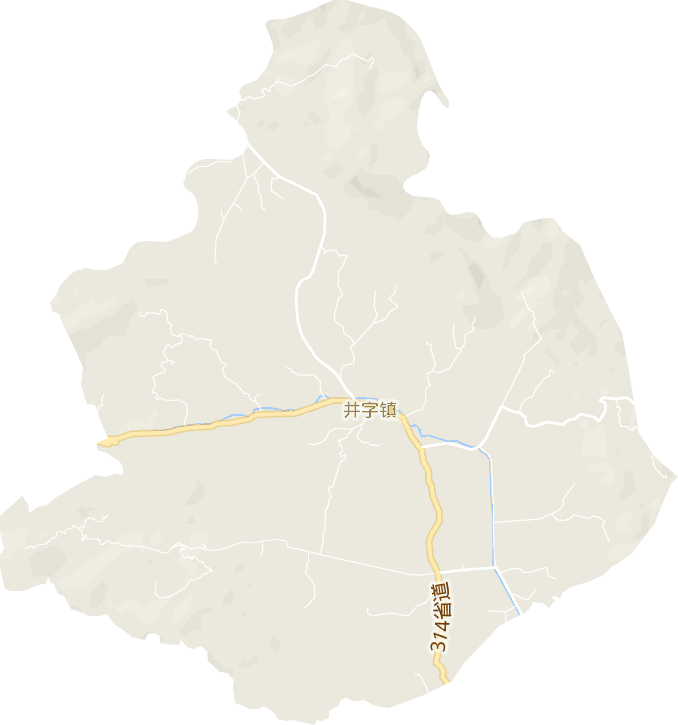 井字镇电子地图