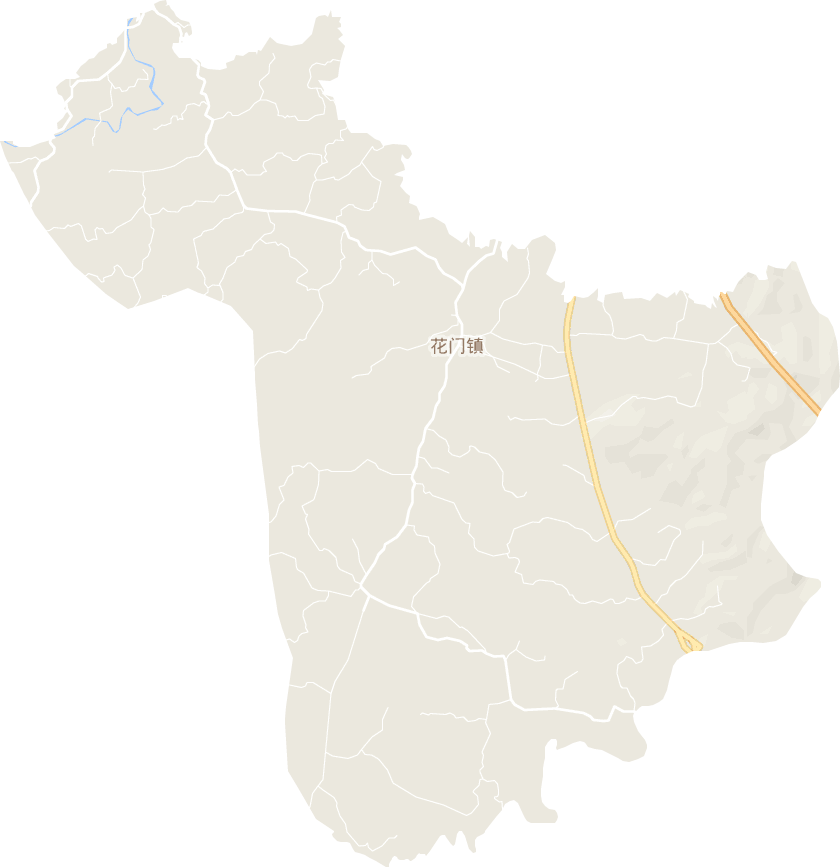 花门镇电子地图