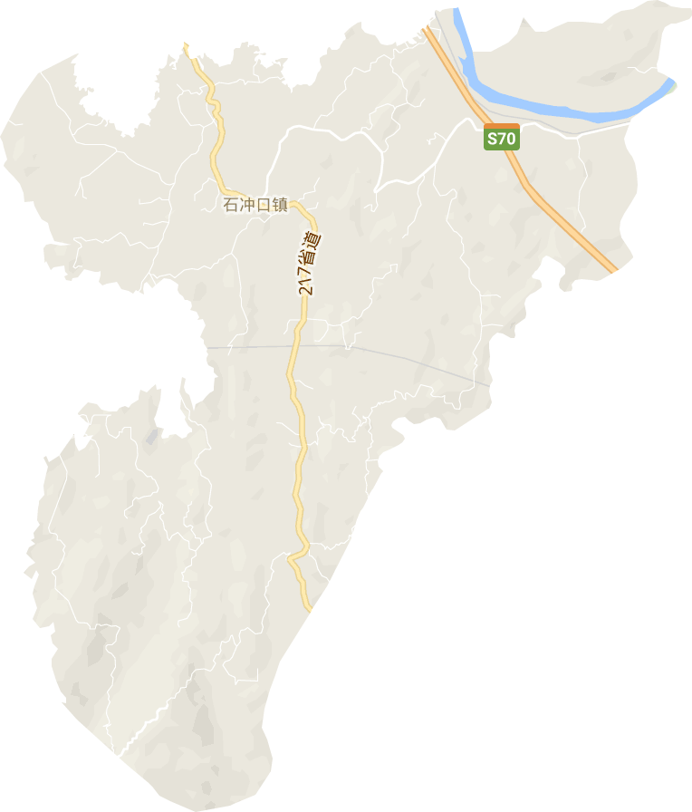 石冲口镇电子地图