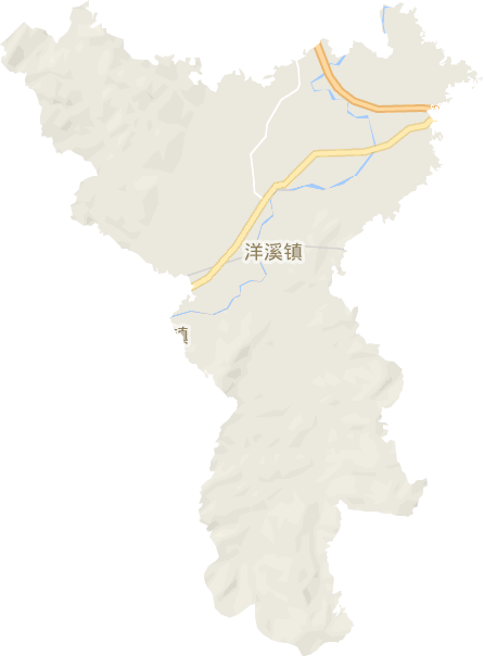 洋溪镇电子地图