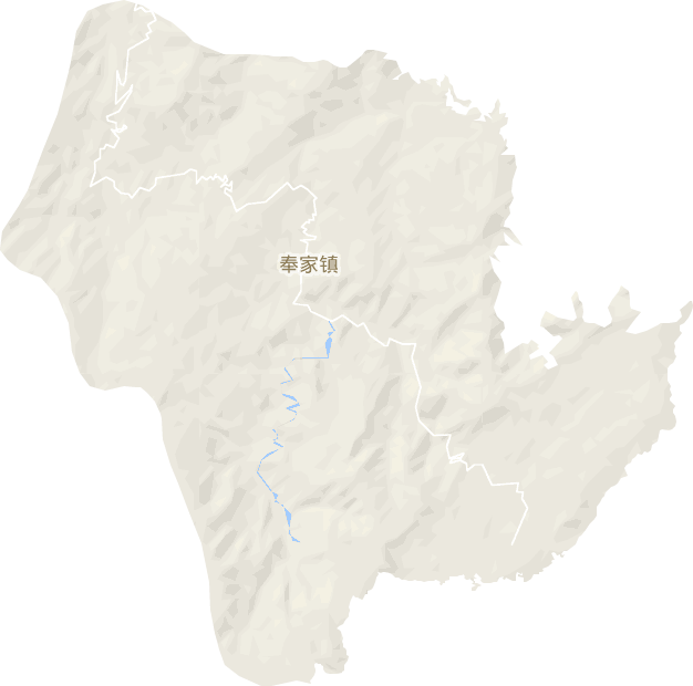 奉家镇电子地图