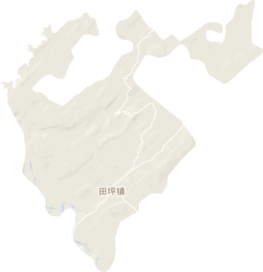 田坪镇电子地图