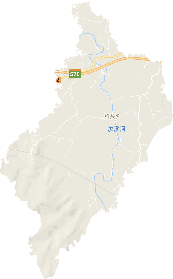 科头乡电子地图