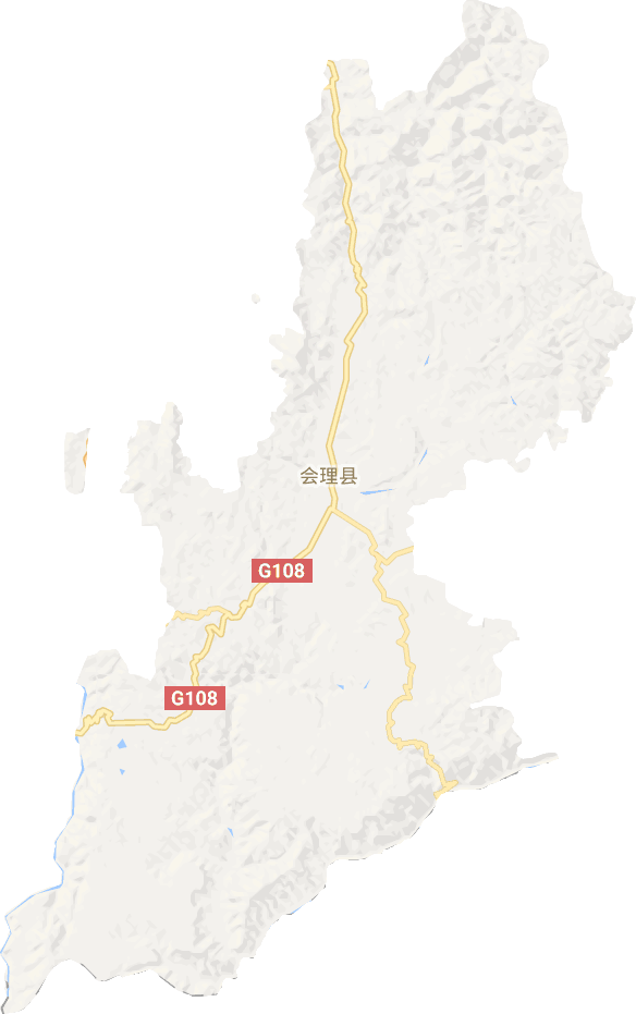 会理市电子地图