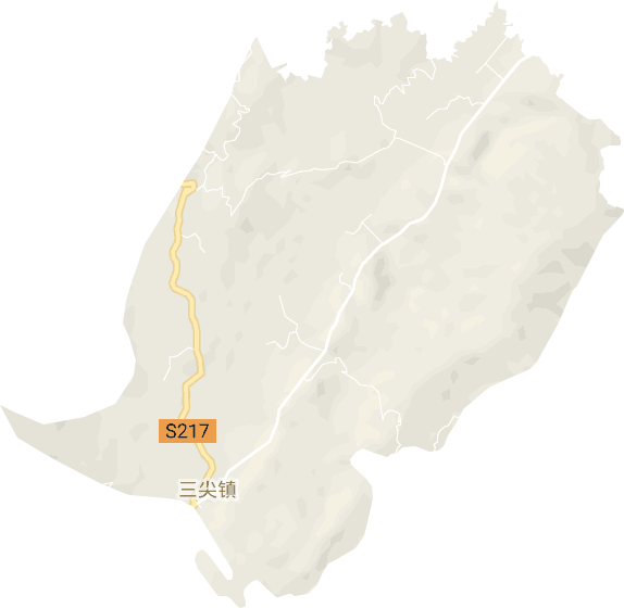 三尖镇电子地图