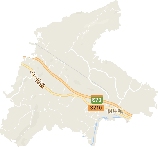 枫坪镇电子地图