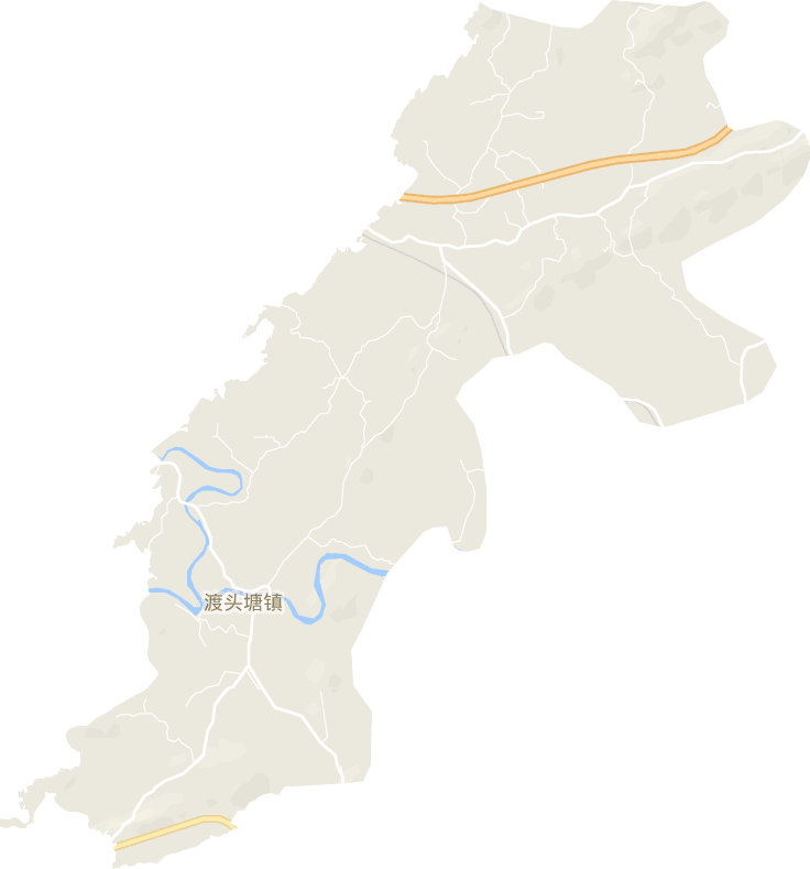 渡头塘镇电子地图