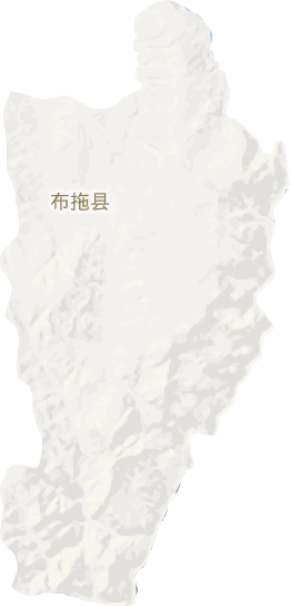 布拖县电子地图