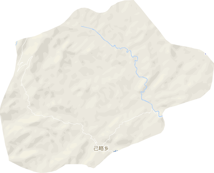 已略乡电子地图