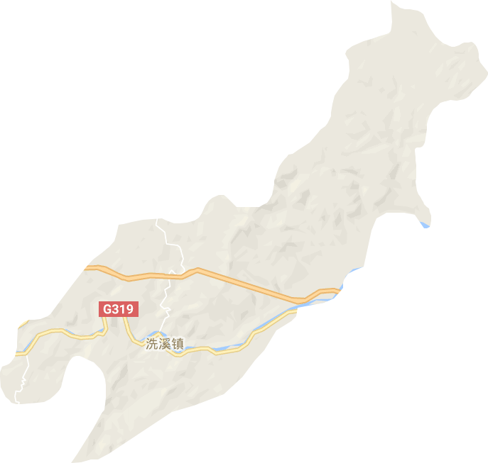 洗溪镇电子地图