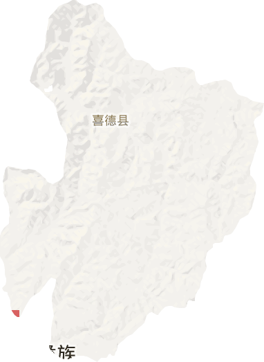 喜德县电子地图